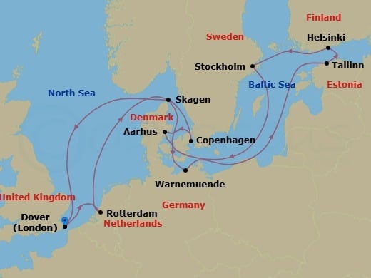 Cruise Map