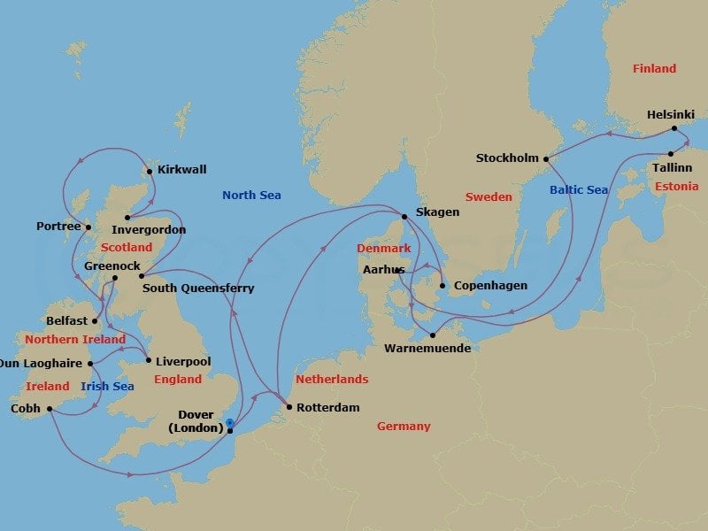 Cruise Map