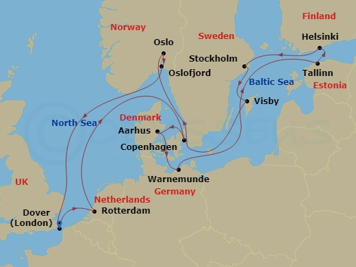 Cruise Map