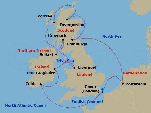 Cruise Map