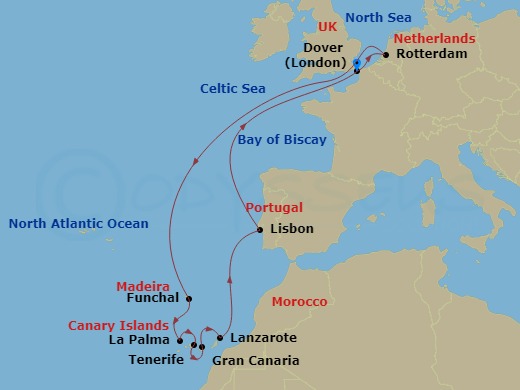 Cruise Map