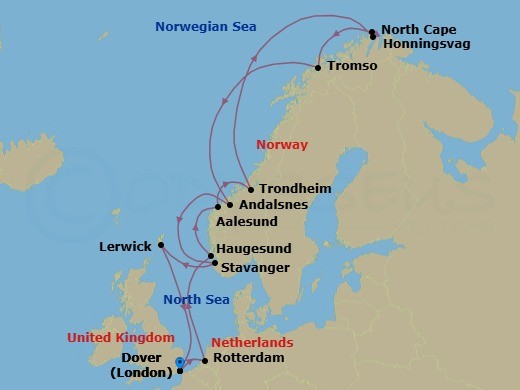 Cruise Map