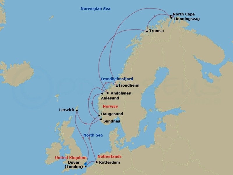 Cruise Map