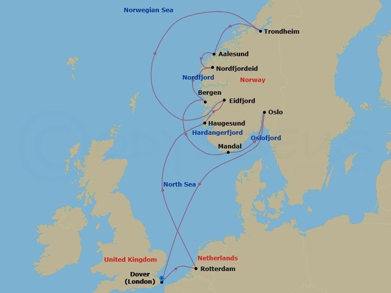 Cruise Map