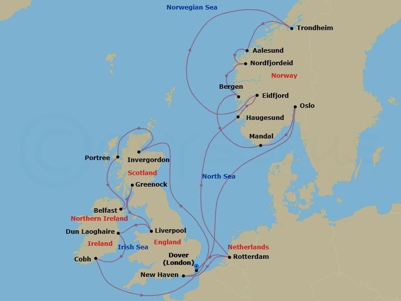 Cruise Map