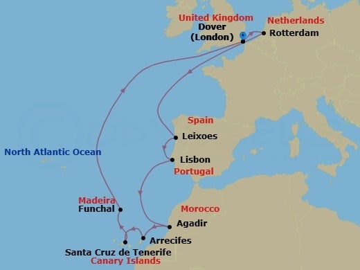 Cruise Map