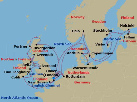 Cruise Map