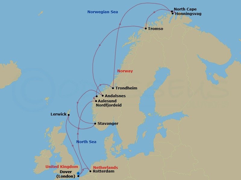 Cruise Map