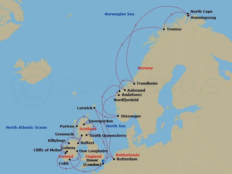 Cruise Map