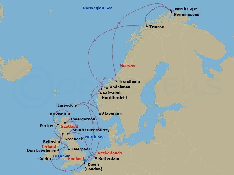 Cruise Map