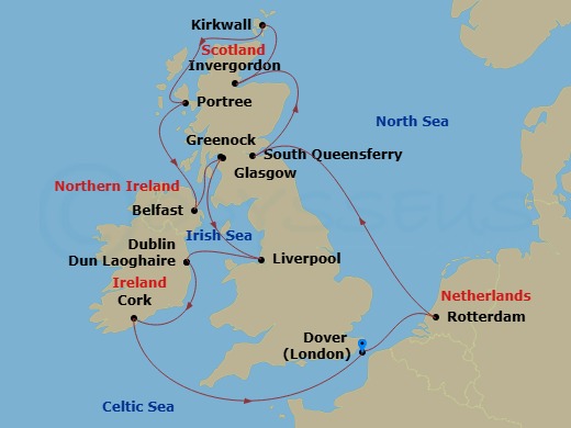 Cruise Map