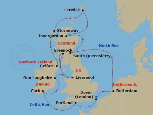 Cruise Map