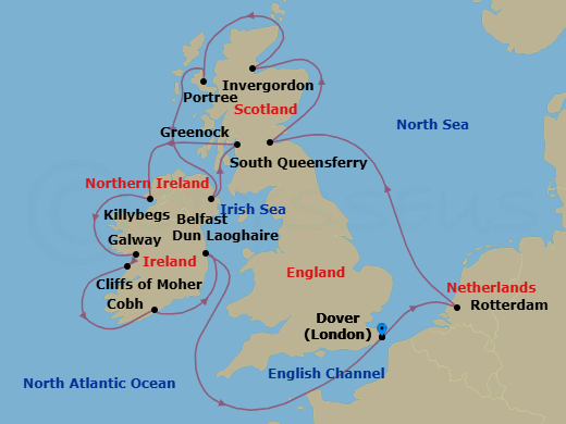 Cruise Map