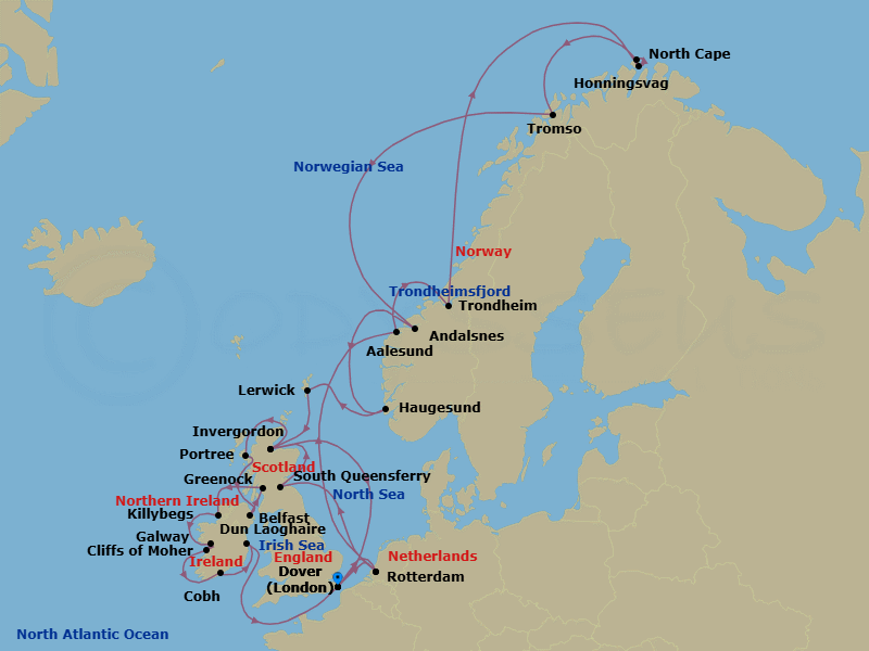 Cruise Map