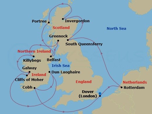 Cruise Map
