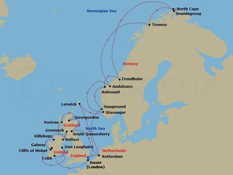 Cruise Map