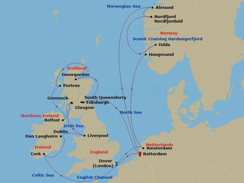 Cruise Map