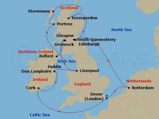 Cruise Map