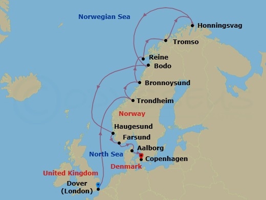 Cruise Map