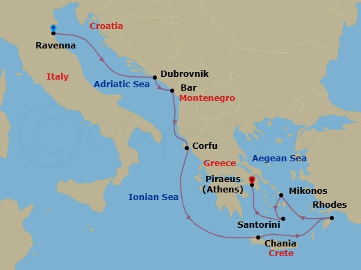Cruise Map