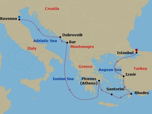 Cruise Map