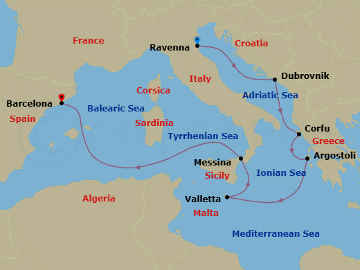 Cruise Map