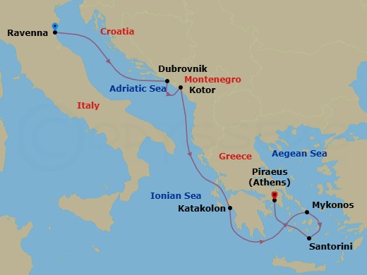 Cruise Map