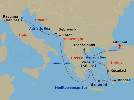 Cruise Map