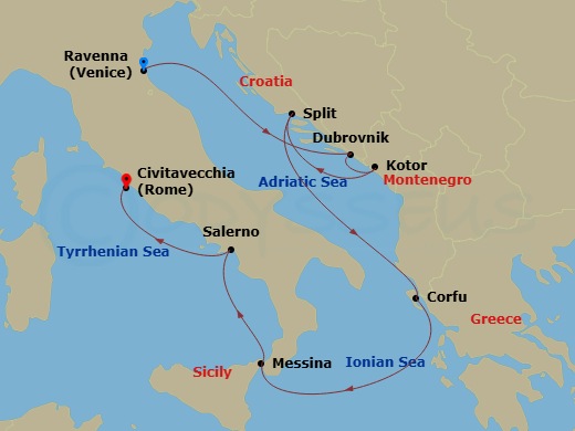 Cruise Map