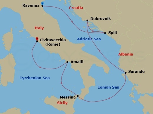 Cruise Map