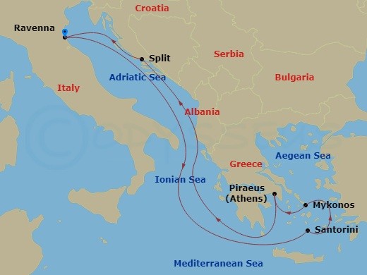 Cruise Map