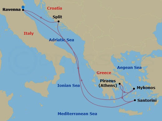 Cruise Map