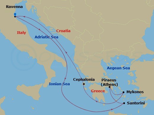 Cruise Map