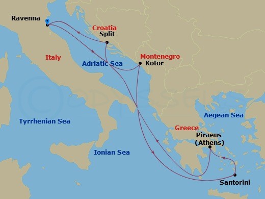 Cruise Map