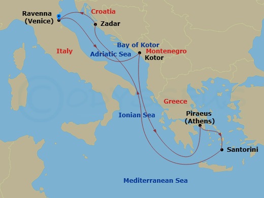 Cruise Map