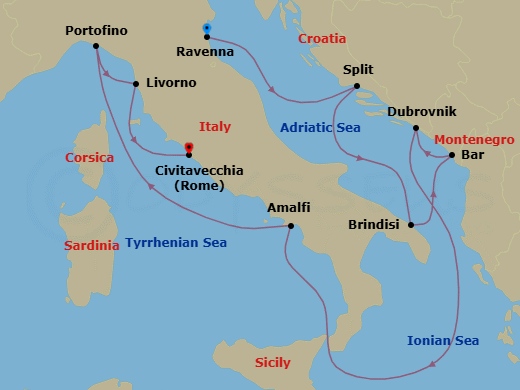 Cruise Map
