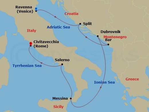 Cruise Map