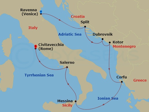 Cruise Map
