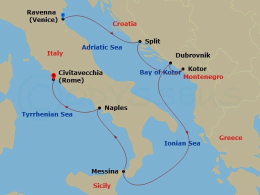 Cruise Map