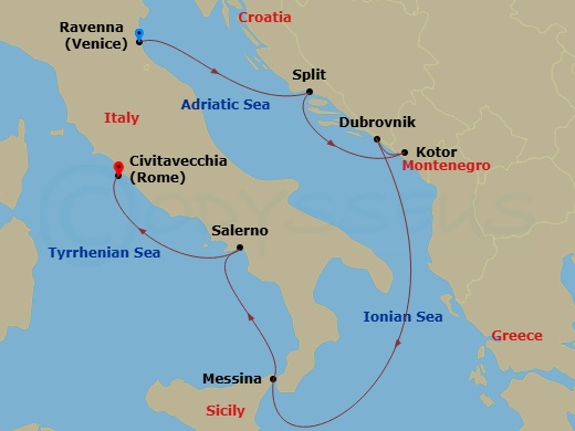 Cruise Map