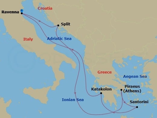 Cruise Map