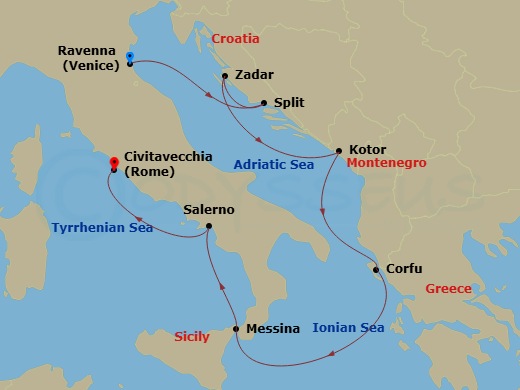 Cruise Map