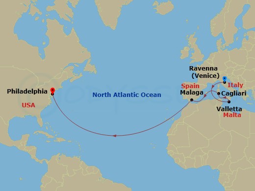 Cruise Map