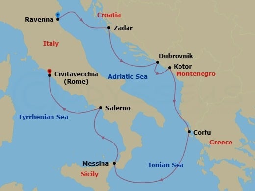 Cruise Map