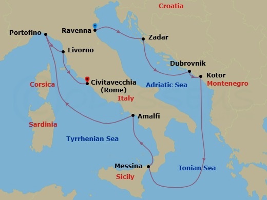 Cruise Map