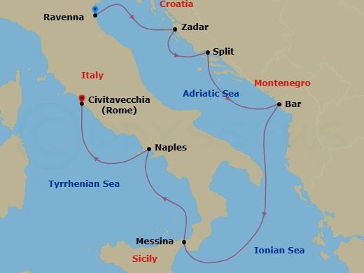 Cruise Map