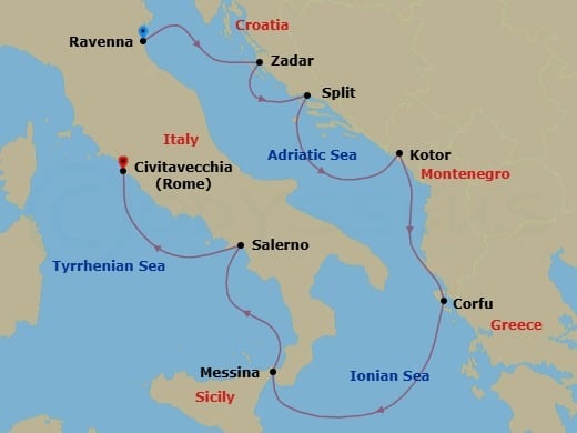 Cruise Map