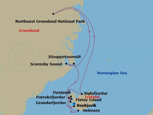 Cruise Map