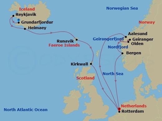 Cruise Map