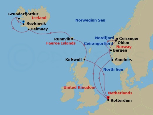 Cruise Map